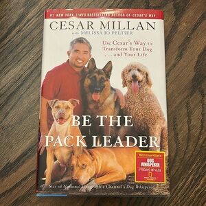 Cesar Millan “Be The Pack Leader” hardback book